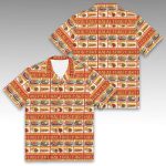 Halal Food Cart Menu Hawaiian Shirt