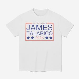 Flip The Tables James Talarico 2026 Shirt