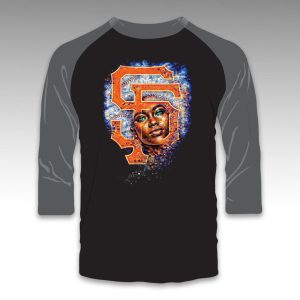 2026 Giants Black Heritage Night Baseball T shirt Giveaway