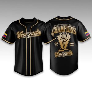 Venezuela 2026 World Baseball Classic Champions Jersey