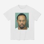 Tiger Woods Mugshot Shirt