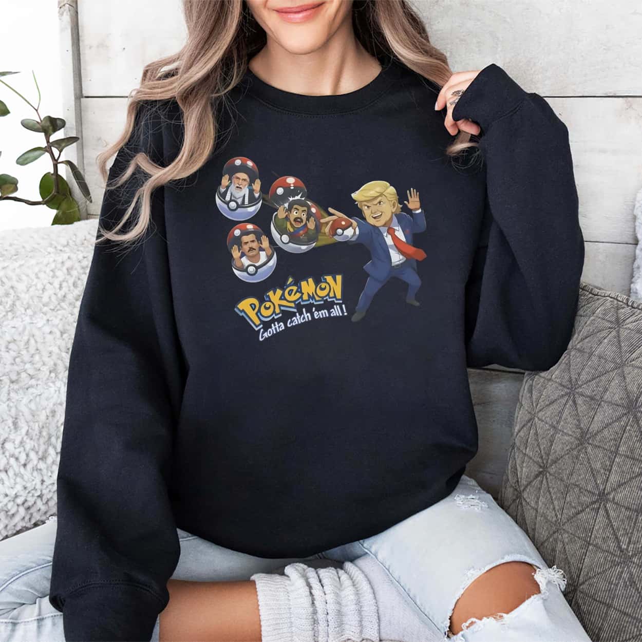 Trump Iran Leader Maduro El Mencho Pokemon Shirt 3 Trump Iran Leader Maduro El Mencho Pokemon Shirt 3