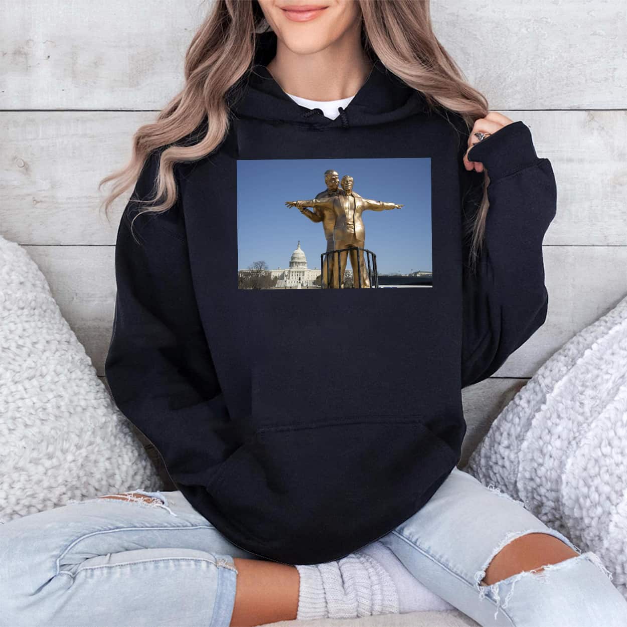 Trump and Epstein Titanic Statue Shirt 3 Trump and Epstein Titanic Statue Shirt (4)