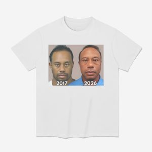 Tiger Woods Mugshot 2017 2026 Shirt