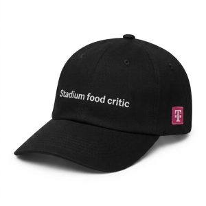 T Mobile Stadium Food Critic Baseball Hat