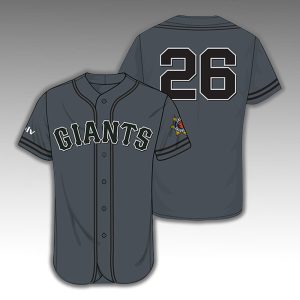 2026 Giants Law Enforcement Appreciation Night Jersey Giveaway