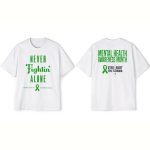 2026 Phillies Never Fightin' Alone Mental Health Awareness Shirt Giveaway