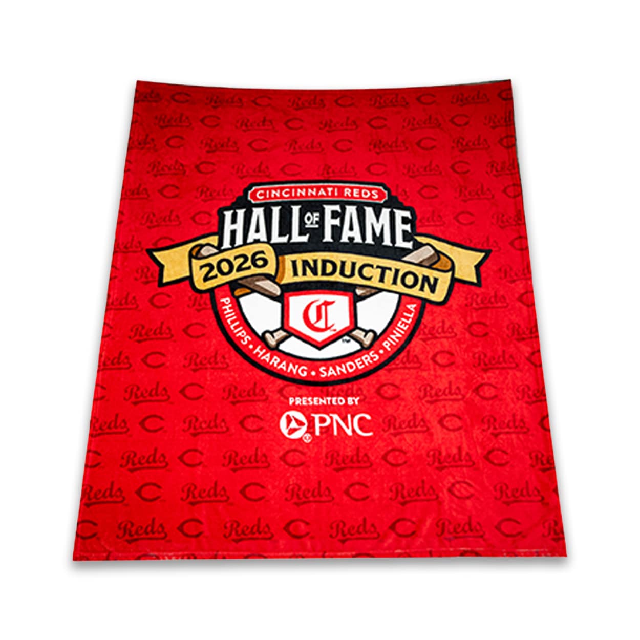 2026 Reds Hall Of Fame Induction Fleece Blanket Giveaway 2026 Reds Hall Of Fame Induction Fleece Blanket Giveaway
