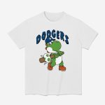 LA Dodgers Yoshi Baseball Egg Shirt