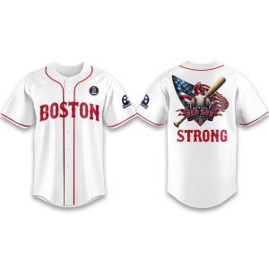 2026 Red Sox Patriots' Day Boston Strong Jersey