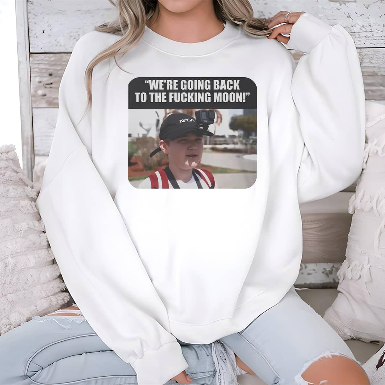 We're Going Back To The Fucking Moon Shirt 3 Were Going Back To The Fucking Moon Shirt 3