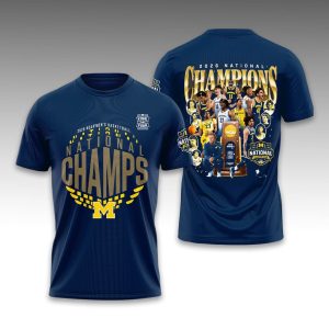 2026 Michigan Men's Basketball National Champions Shirt
