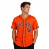 2026 Astros Hunter Brown Orange Jersey Giveaway