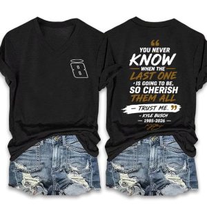 Kyle Busch Memorial Tribute Two-Sided Shirt