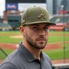Braves 2026 Armed Forces Day Green Hat