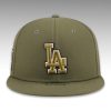 Dodgers 2026 Armed Forces Day Green Hat 2