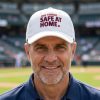 Dodgers Joe Torre Safe At Home Hat3