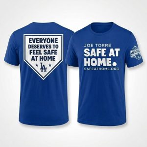 2026 Dodgers Joe Torre Safe At Home Shirt