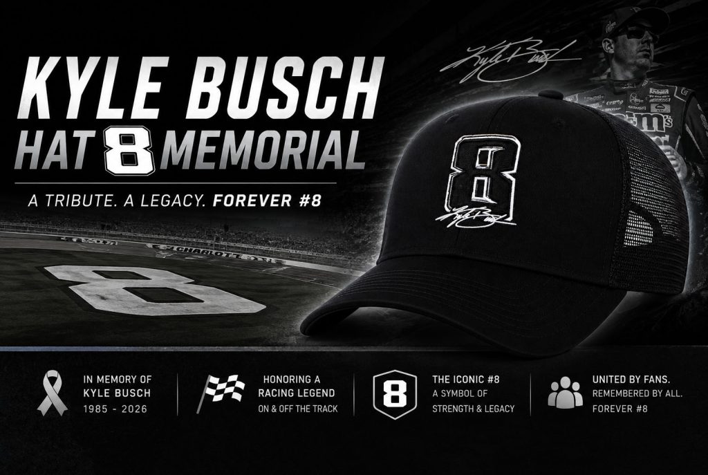 Kyle Busch Hat 8 Memorial
