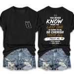 Kyle Busch Memorial Tribute Two-Sided Shirt