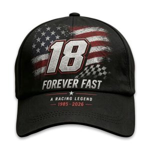 Kyle Busch Forever Fast A Racing Legend 1985 2026 Hat