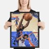 Mitchell Robinson Posterizes Embiid Poster Canvas