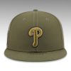 Phillies 2026 Armed Forces Day Green Hat 2