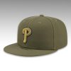 Phillies 2026 Armed Forces Day Green Hat 3