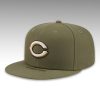 Reds 2026 Armed Forces Day Green Hat 3