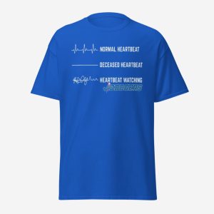 Normal Heartbeat Deceased Heartbeat Heartbeat Watching Dodgers Shirt