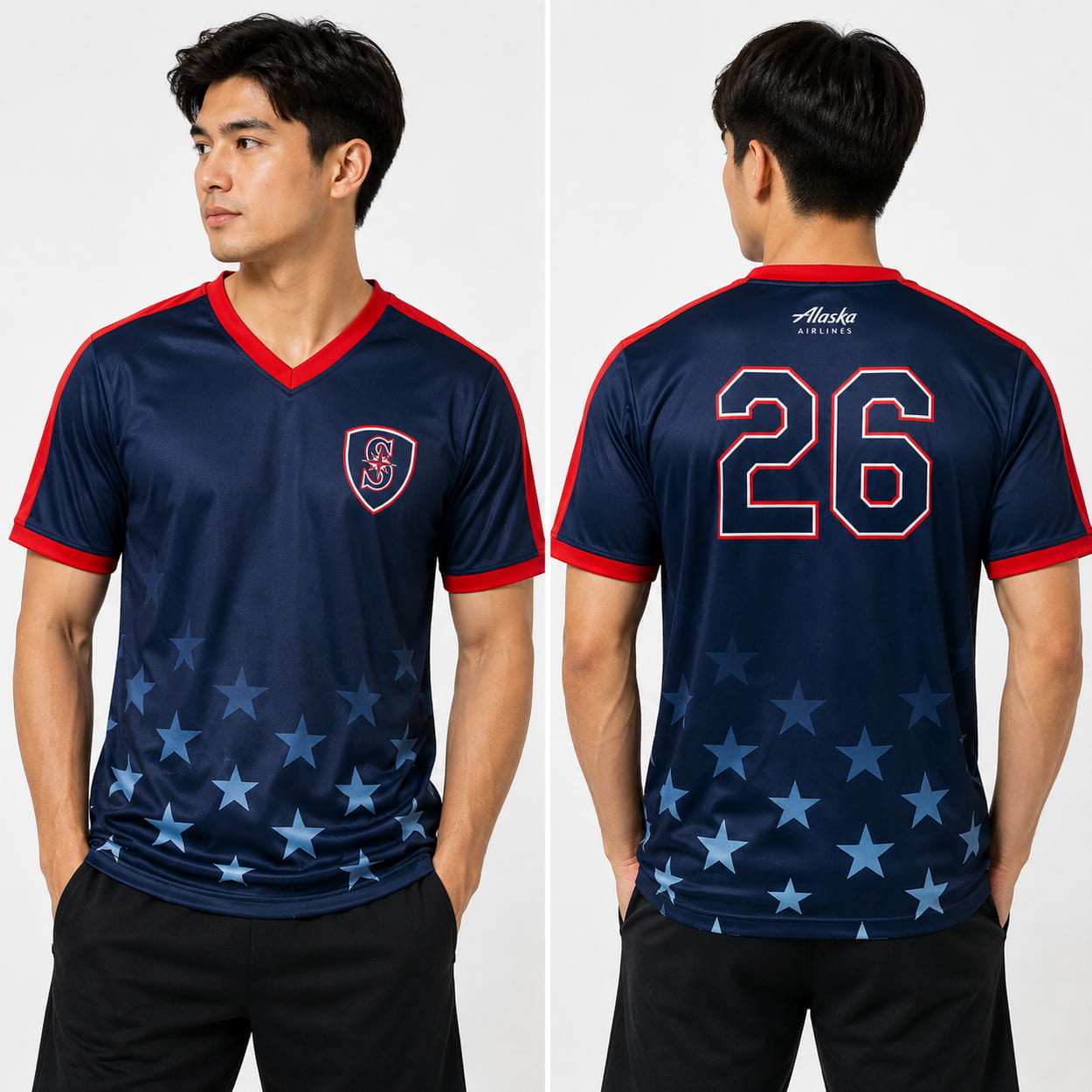 2026 Mariners Stars And Stripes Soccer Jersey Day Giveaway 2026 Mariners Stars And Stripes Soccer Jersey Day Giveaway