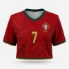 2026 Portugal Crop Top Jersey