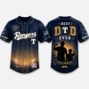 2026 Rangers Best Dad Ever Fathers Day Baseball Jersey