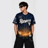 2026 Rangers Best Dad Ever Fathers Day Baseball Jersey2