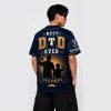 2026 Rangers Best Dad Ever Fathers Day Baseball Jersey3