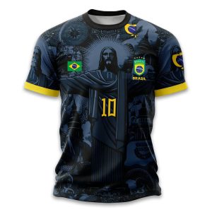 Brazil World Cup 2026 Christ The Redeemer Shirt 1