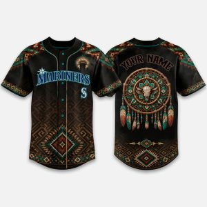 2026 Mariners Native American Heritage Night Baseball Jersey