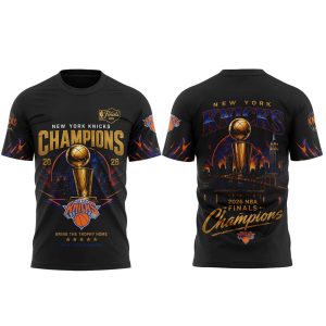 Knicks 2026 Finals Champions Bring The Trophy Home Shirt