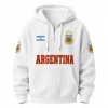 Argentina World Cup 2026 Waffle Quarter Zip Hoodie 10 Argentina World Cup 2026 Waffle Quarter Zip Hoodie