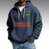 Australia World Cup 2026 Waffle Quarter Zip Hoodie 6 Australia World Cup 2026 Waffle Quarter Zip Hoodie 2