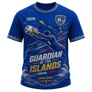 2026 Cabo Verde Vozinha Guardian Of The Islands 1 Dream 1 Wall Shirt