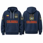 Colombia World Cup 2026 Waffle Quarter Zip Hoodie