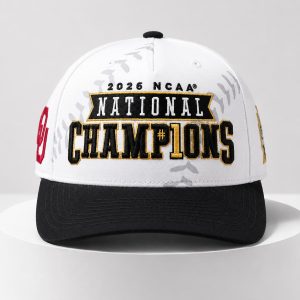 Oklahoma Sooners 2026 College World Series Champions Locker Room Hat