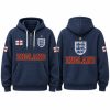 England World Cup 2026 Waffle Quarter Zip Hoodie