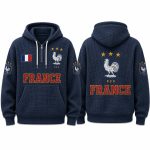 France World Cup 2026 Waffle Quarter Zip Hoodie