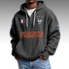 France World Cup 2026 Waffle Quarter Zip Hoodie 4