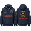 Germany World Cup 2026 Waffle Quarter Zip Hoodie 1