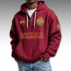Ghana World Cup 2026 Waffle Quarter Zip Hoodie