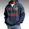 Ghana World Cup 2026 Waffle Quarter Zip Hoodie 3