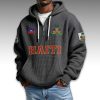 Haiti World Cup 2026 Waffle Quarter Zip Hoodie 7 Haiti World Cup 2026 Waffle Quarter Zip Hoodie3